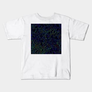 Dragon scales green and blue Kids T-Shirt